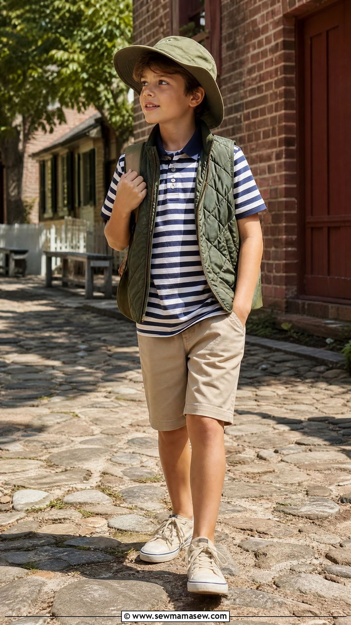 Historical site field trip outfit for kids - 25 Field trip outfit ideas for kids