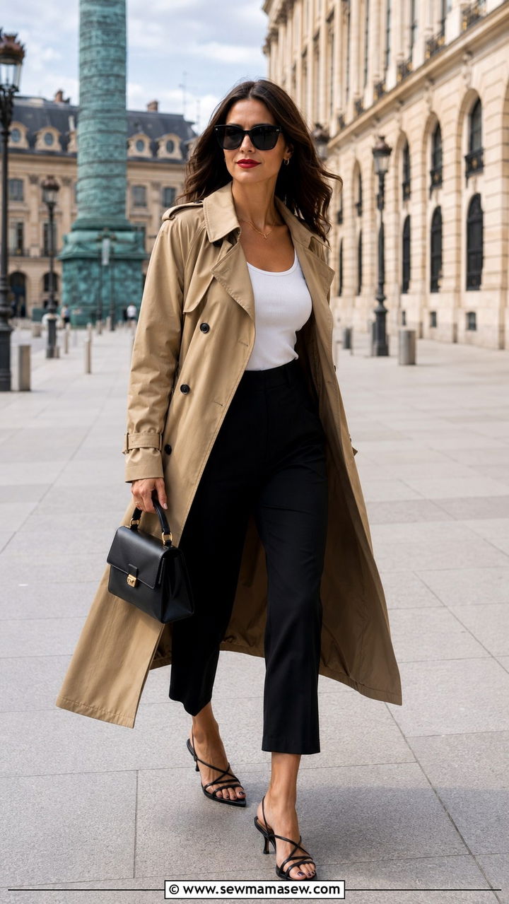 How To Wear Strappy Sandals With A Trench Coat - 30 How to style strappy sandals