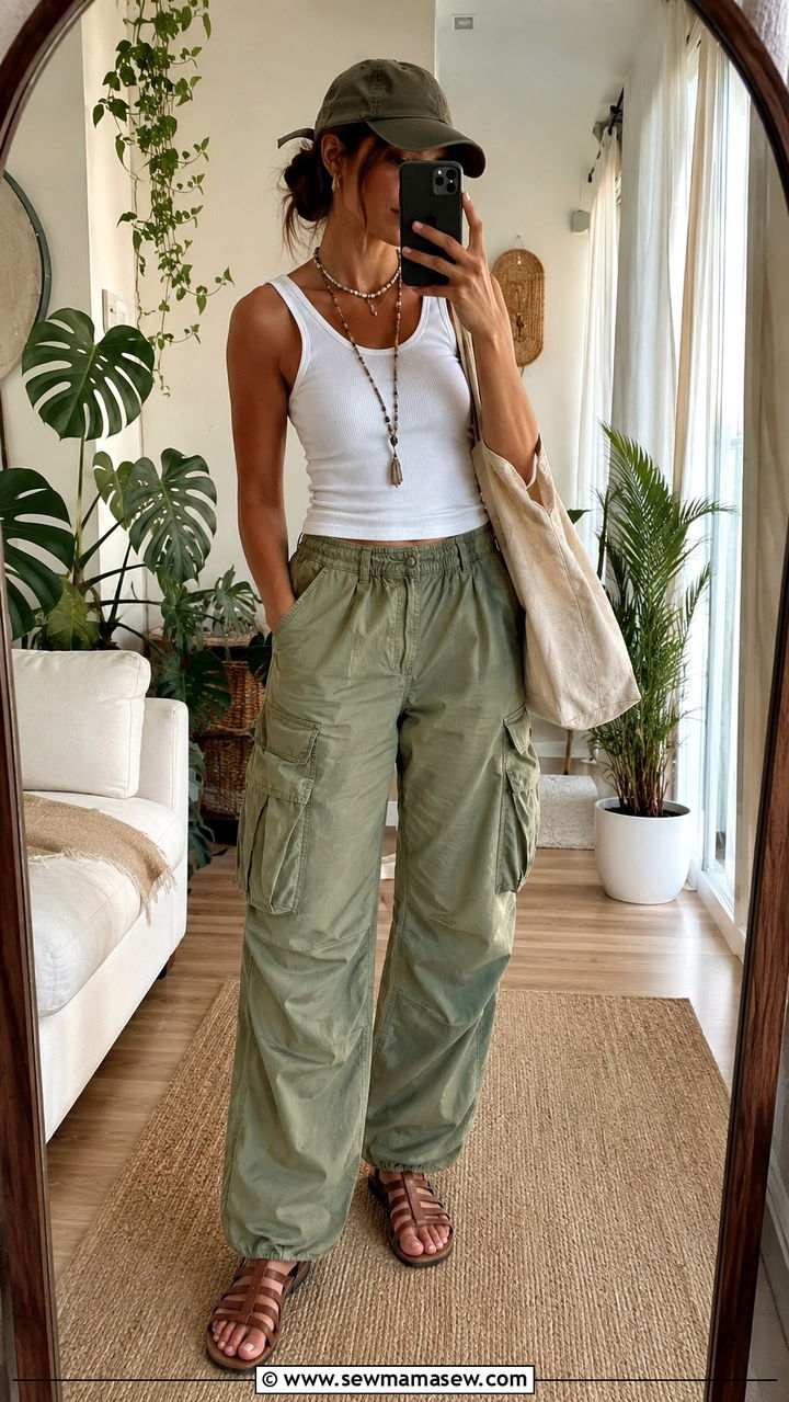 How To Wear Strappy Sandals With Cargo Pants - 30 How to style strappy sandals