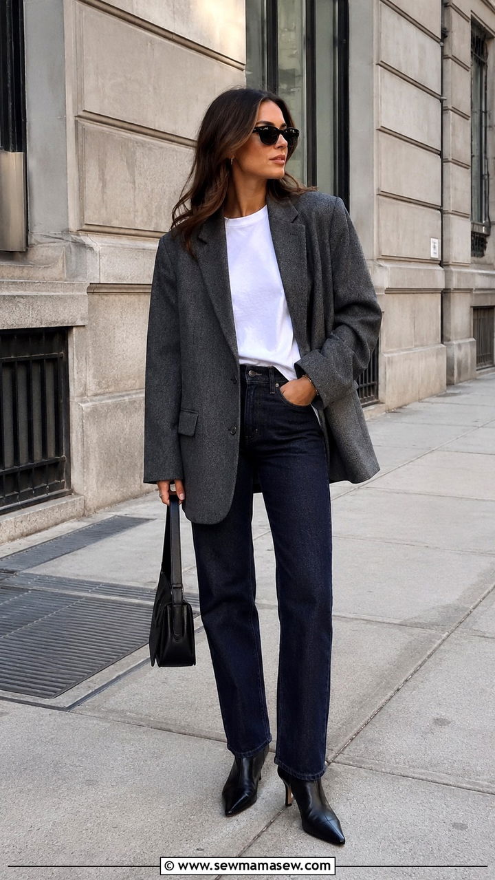 How to style a blazer with jeans - 30 how to style jacket outfits
