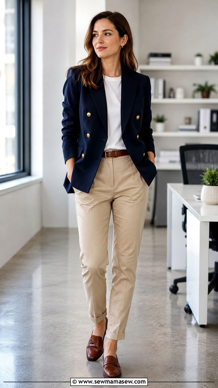 How to style a double breasted blazer with chinos - 30 how to style jacket outfits