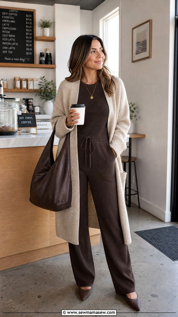 How to style a jumpsuit with a cardigan - 25 how to style jumpsuit