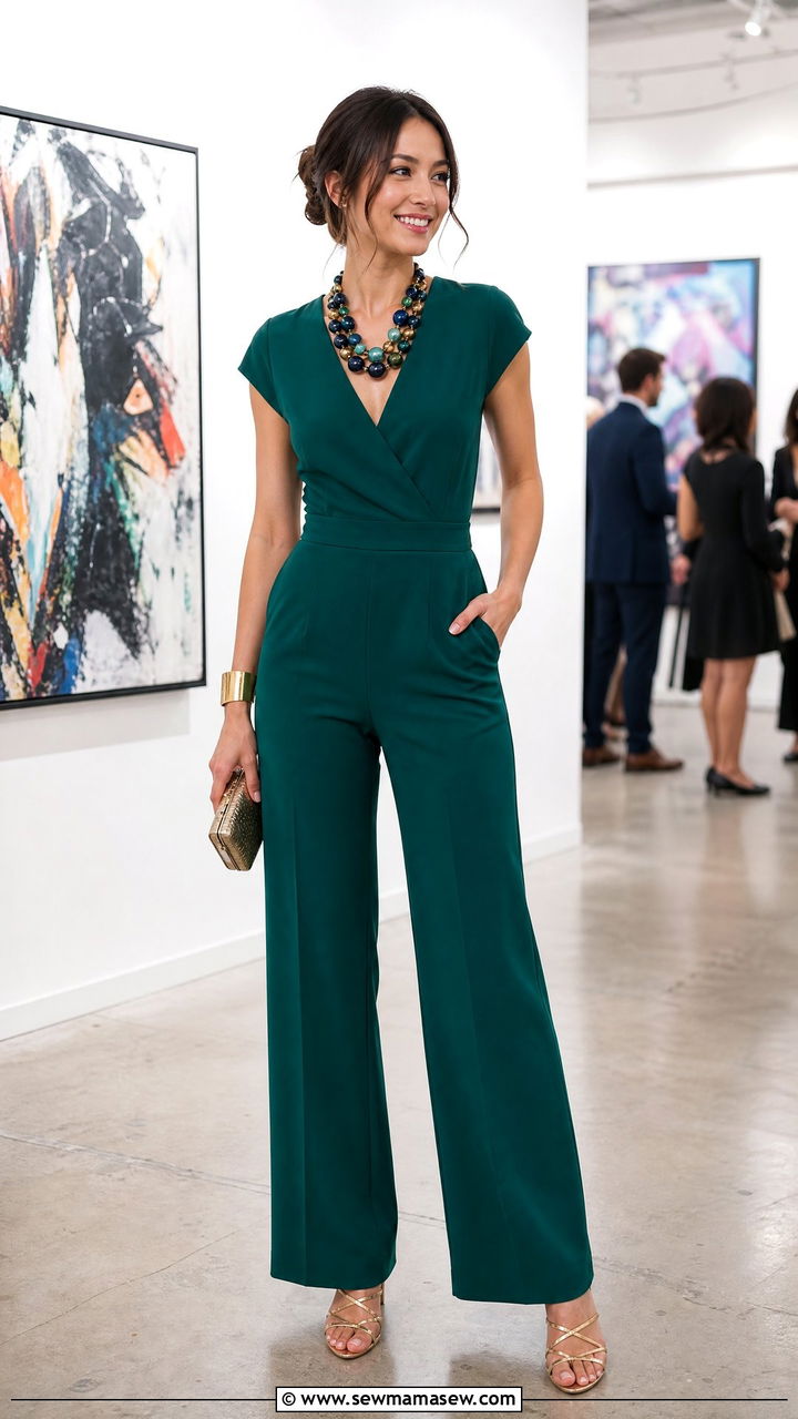 How to style a jumpsuit with statement jewelry - 25 how to style jumpsuit