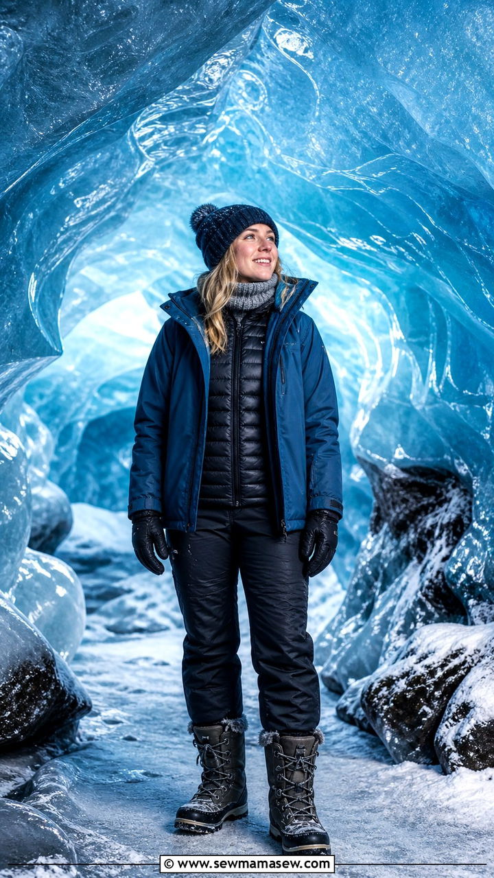 Ice Cave Tour Adventure Outfit - 40 What to wear in Iceland