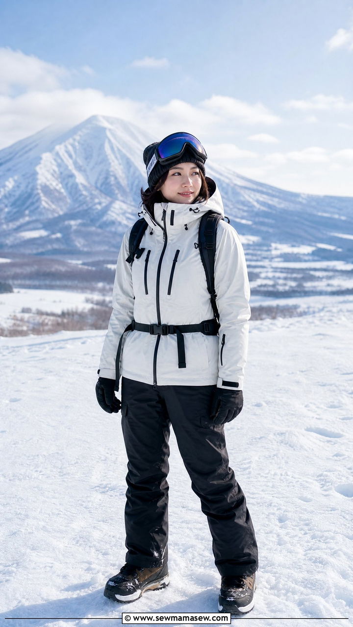Japan Snow Destination Winter Outfit - 25 Japan packing list outfits