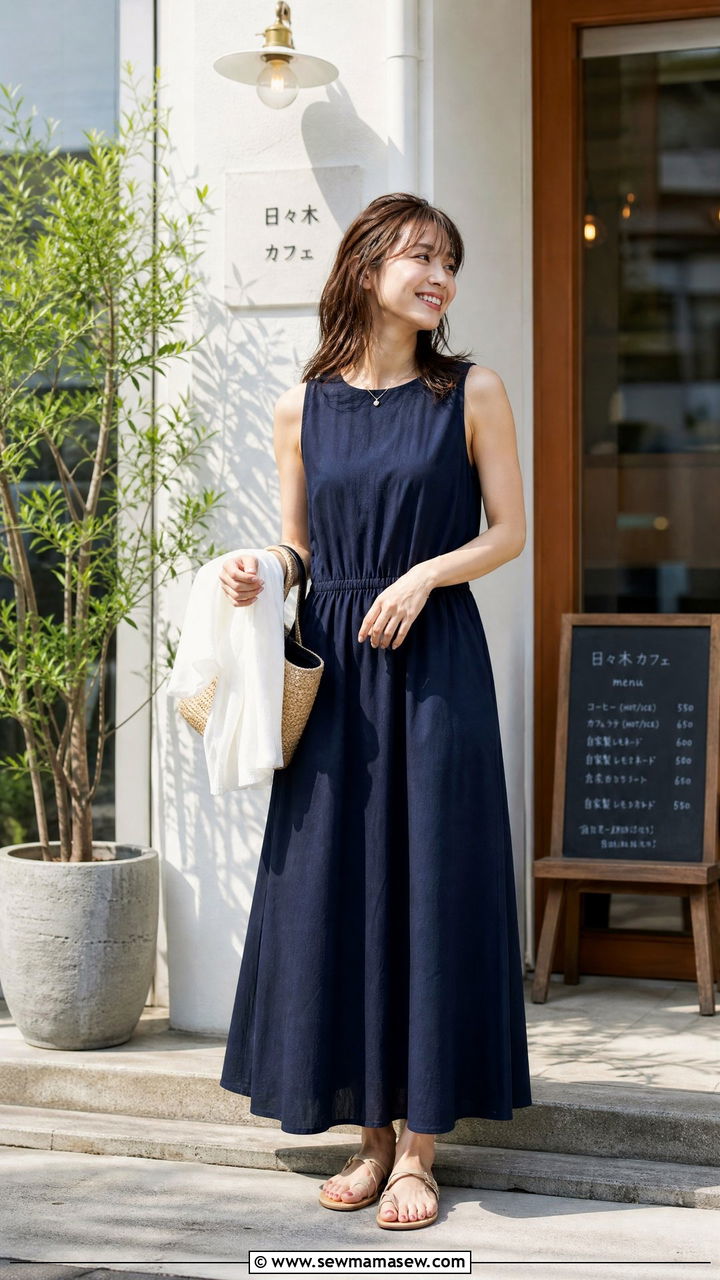 Japan Summer Maxi Dress Outfit - 25 Japan packing list outfits