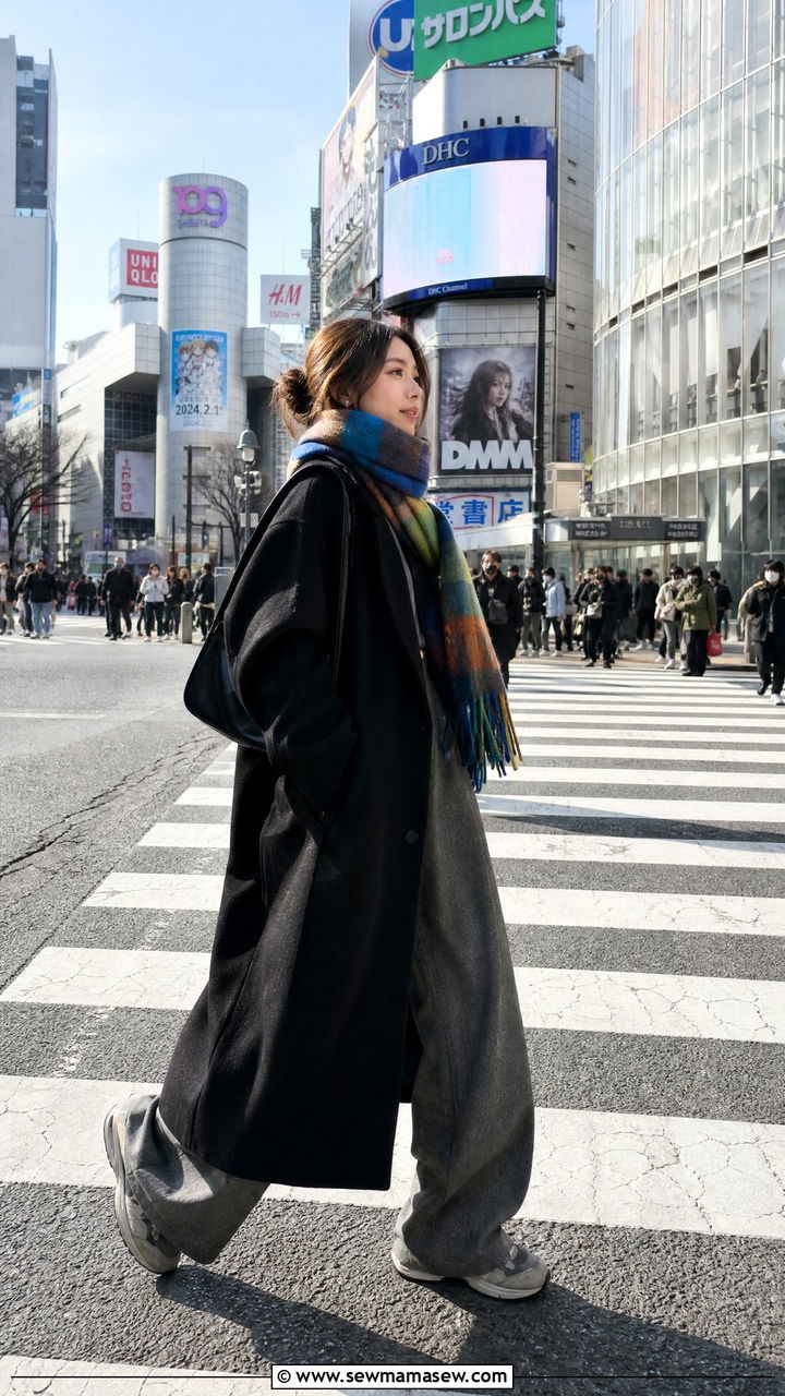 Japan Tokyo Street Style Winter Outfit - 25 Japan packing list outfits