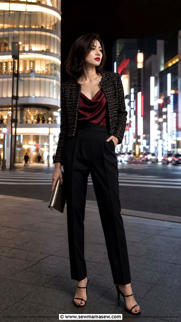 Japanese City Evening Outfit - 40 Japanese outfit ideas