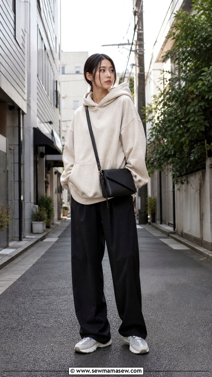 Japanese Oversized Hoodie Outfit - 40 Japanese outfit ideas