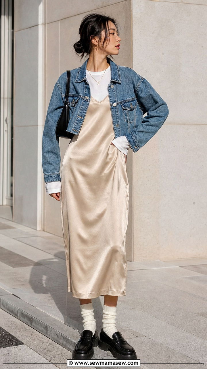 Japanese Slip Dress Outfit - 40 Japanese outfit ideas