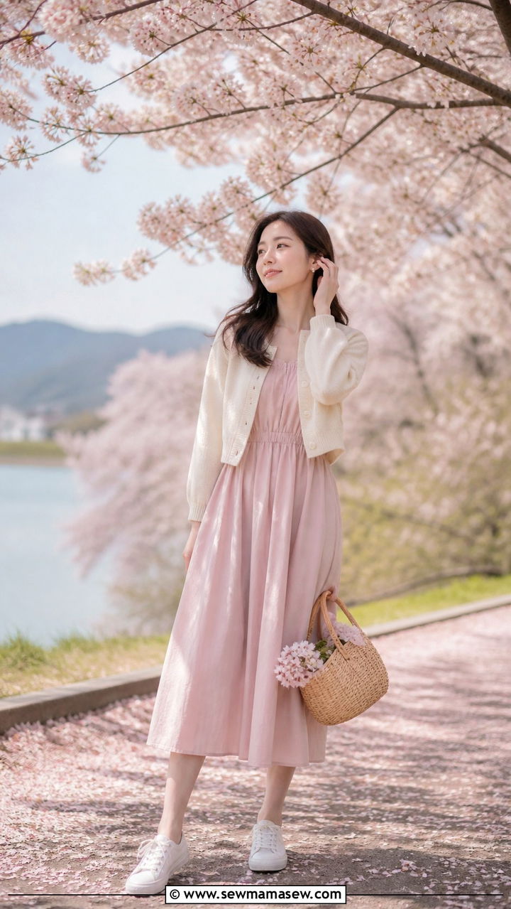 Japanese Spring Cherry Blossom Outfit - 40 Japanese outfit ideas