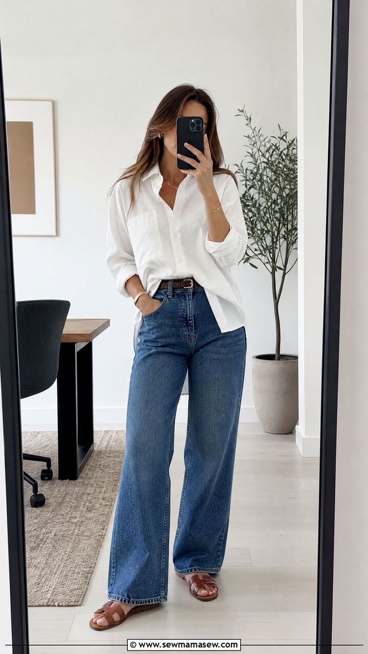 Jeans With A Button Down Shirt - 35 how to style jeans