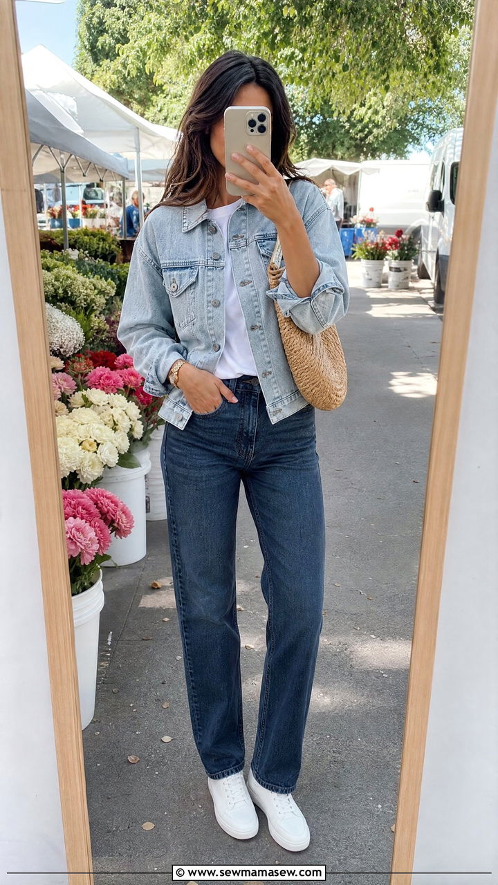 Jeans With A Denim Jacket - 35 how to style jeans