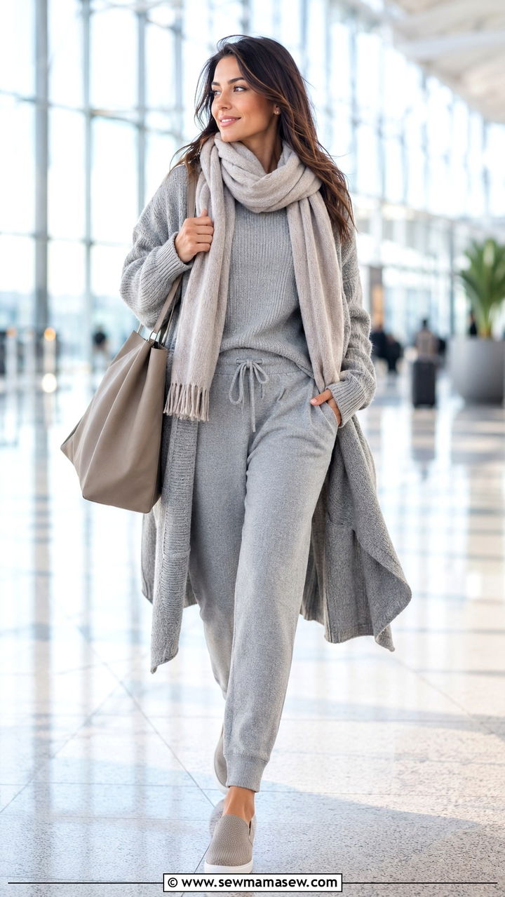 Joggers Travel Outfit - 30 chic joggers outfit ideas