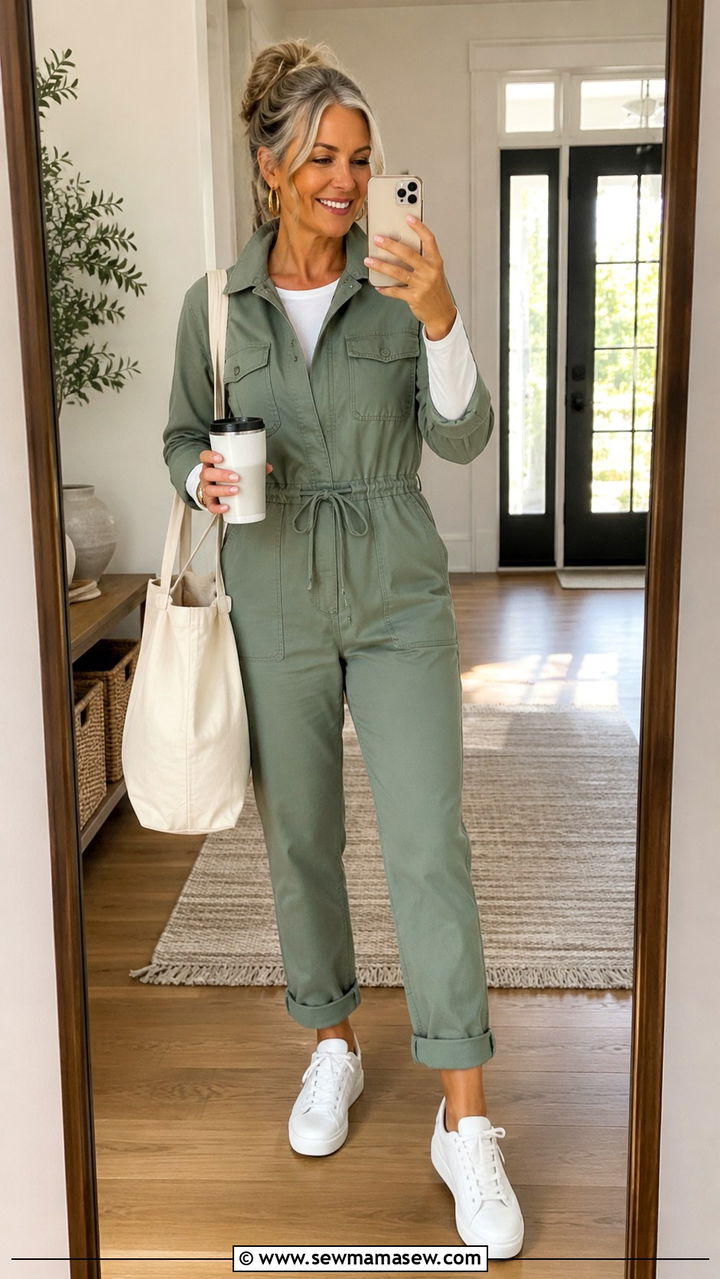 Jumpsuit Outfit For School Drop Off - 30 Outfit ideas for women over 50 school drop off