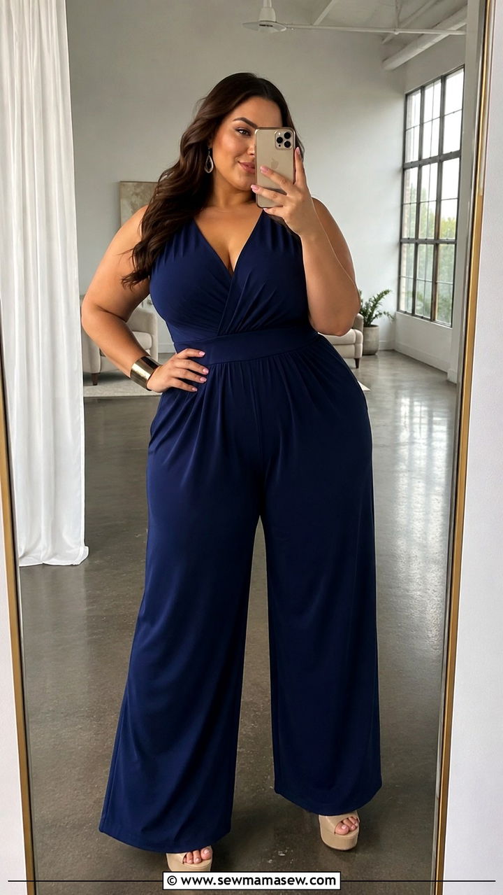Jumpsuit Outfit for Curvy Women Photoshoot - 25 Photoshoot outfits for curvy women