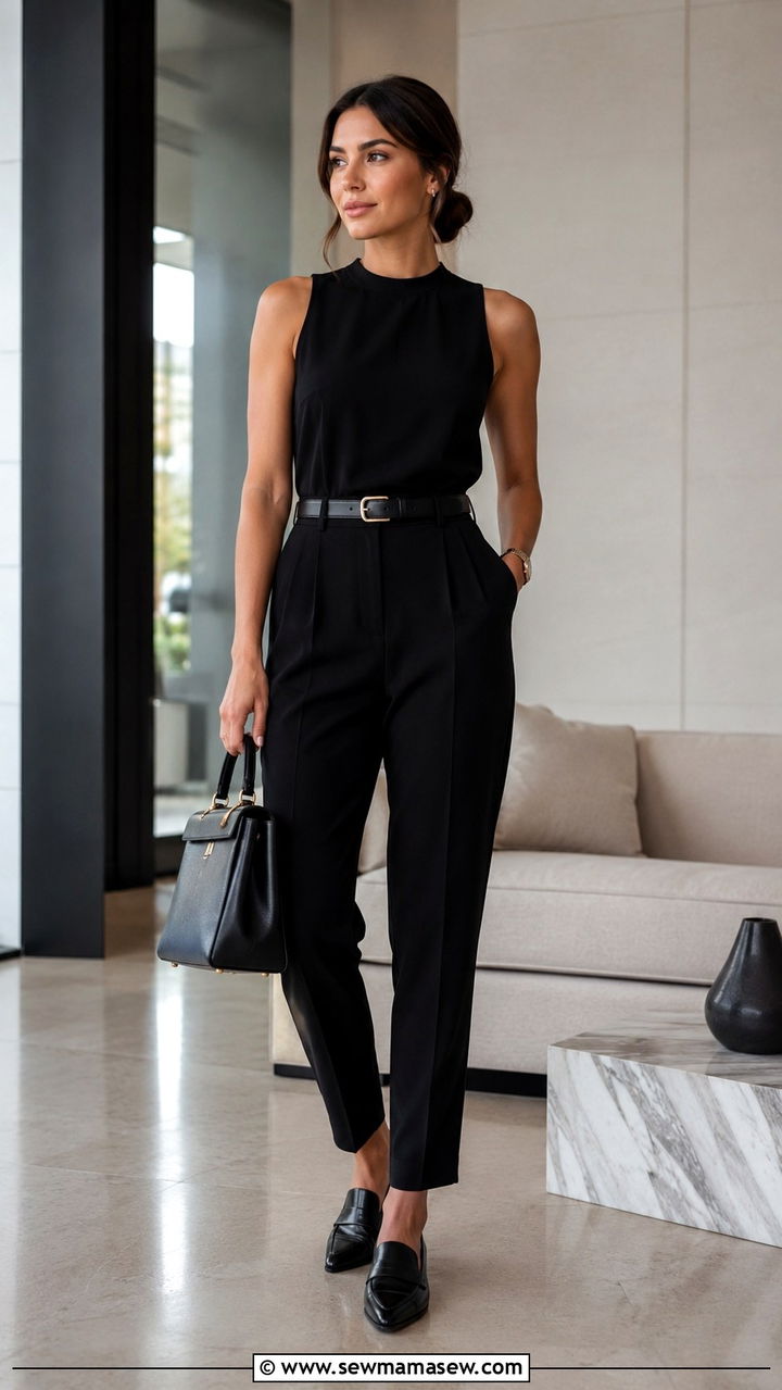Jumpsuit With Loafers for Effortless Chic - 30 How to style loafers