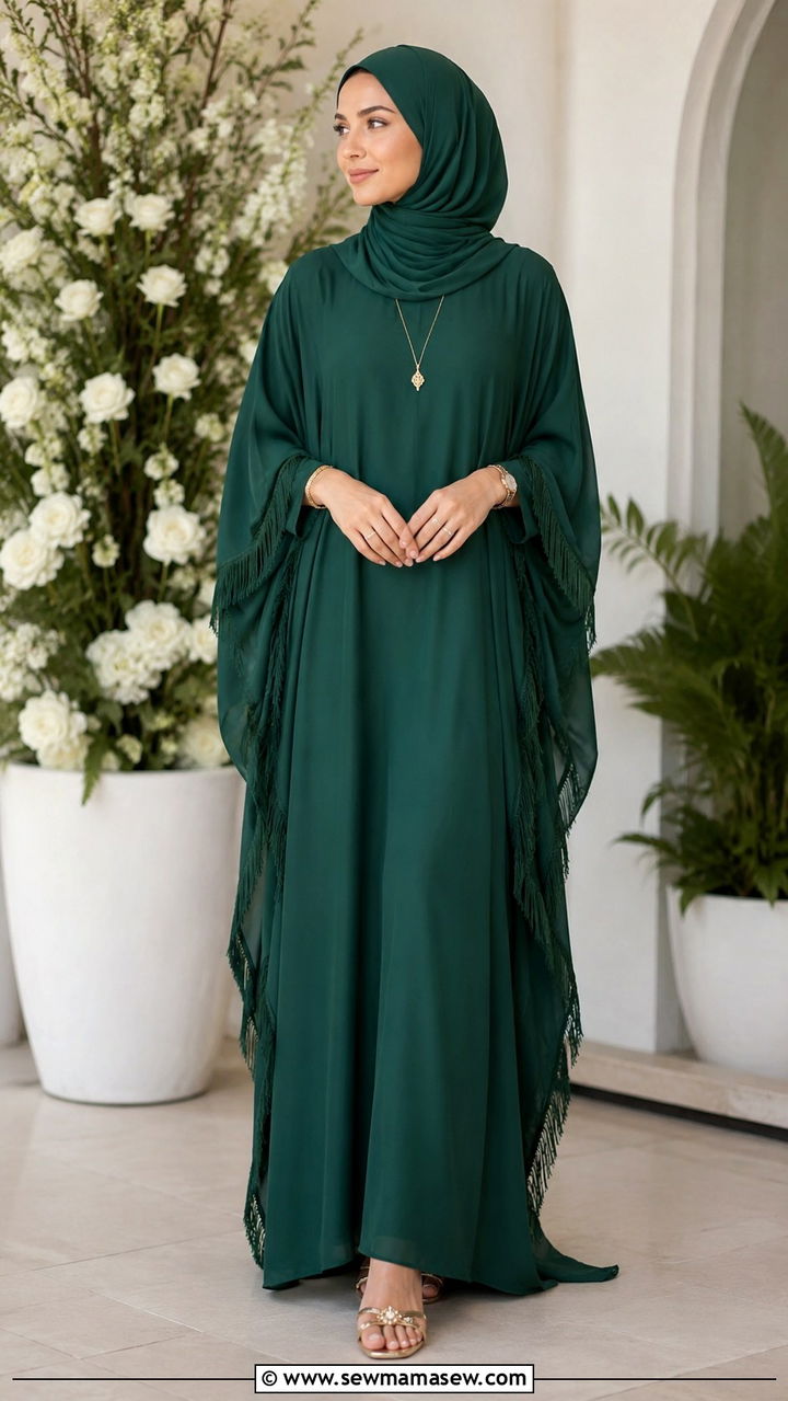 Kaftan Maxi Dress For Nikkah Guest - 20 Modest outfit ideas for Nikkah