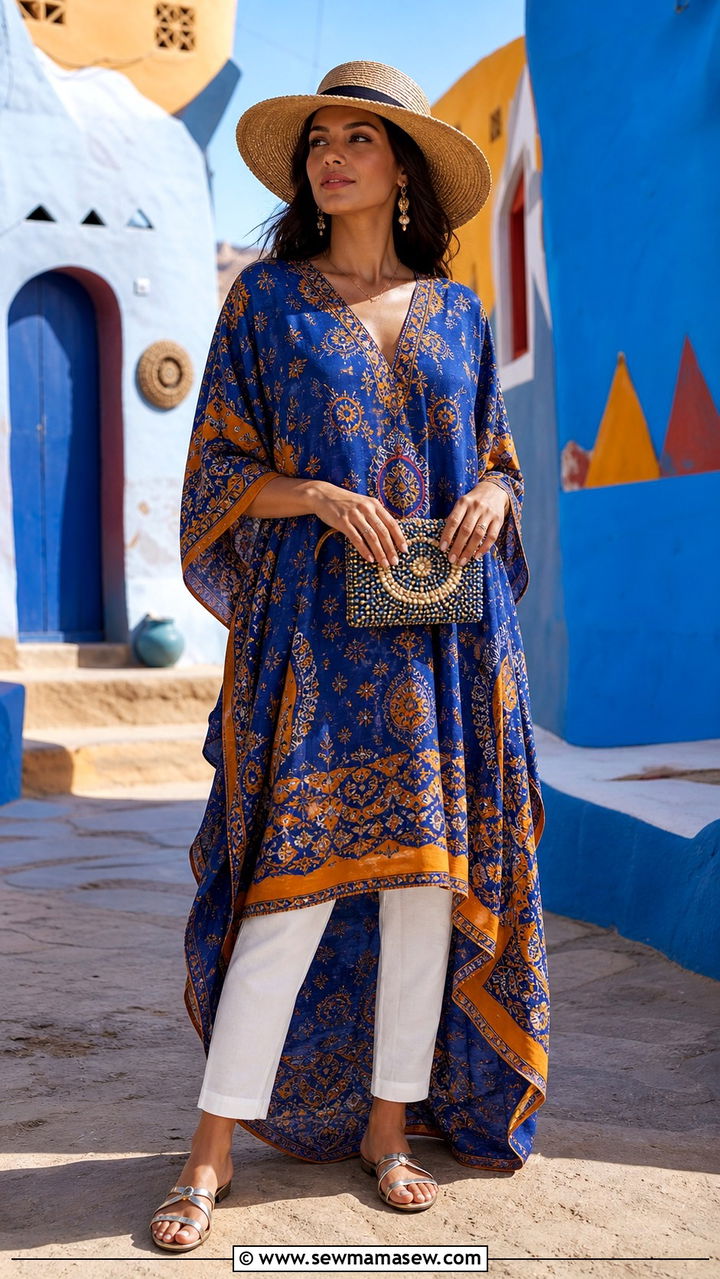 Kaftan With Trousers - 20 Aswan outfit ideas