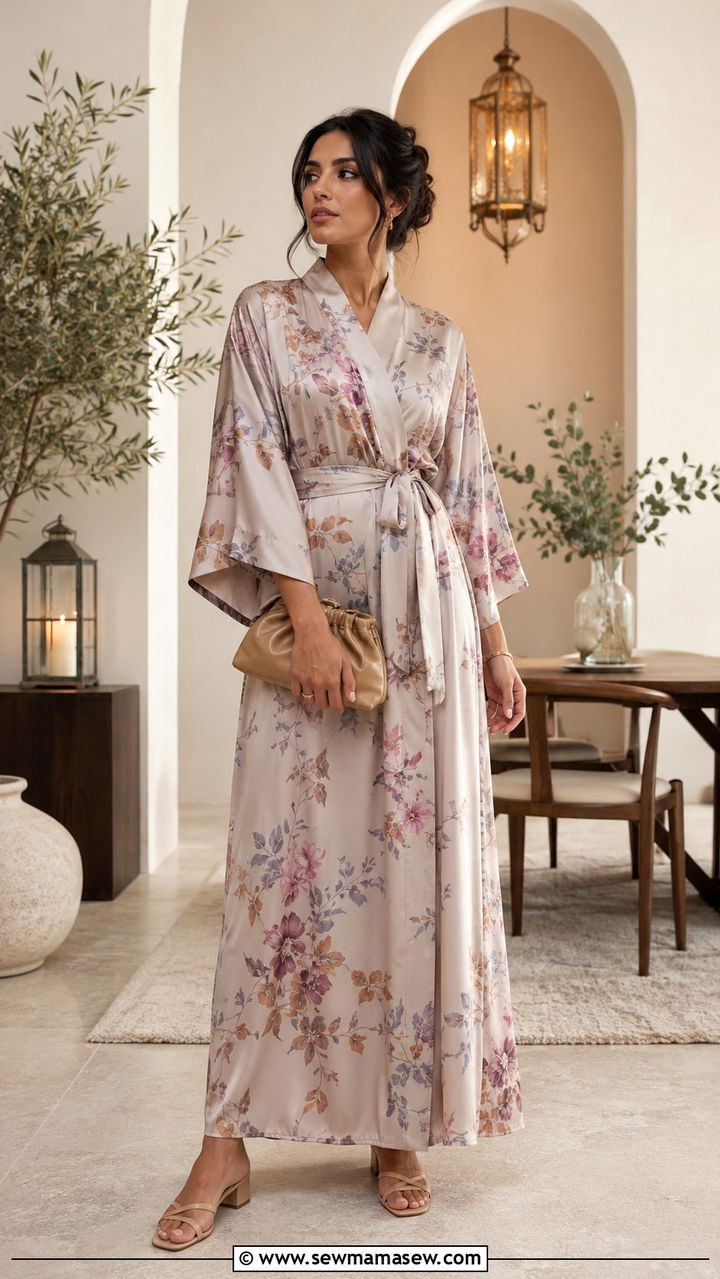 Kimono Dress Suhoor Outfit - 20 Suhoor outfit ideas