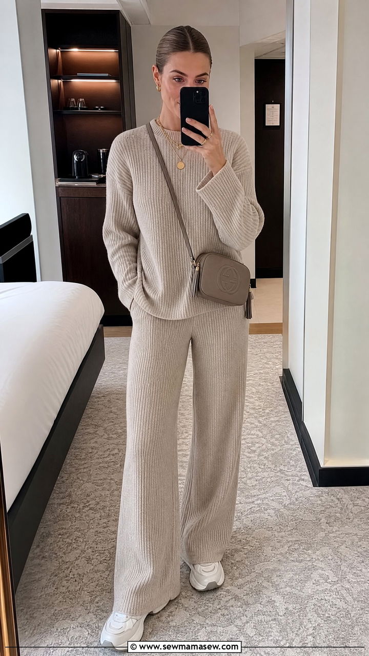 Knit Co Ord Set City Break Look - 25 City break outfit ideas