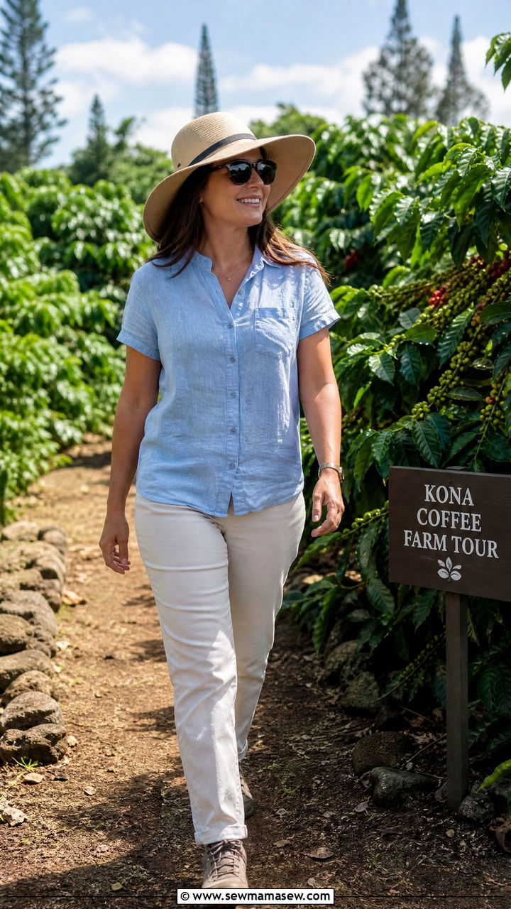 Kona Coffee Farm Tour Outfit - 35 Big Island outfit ideas