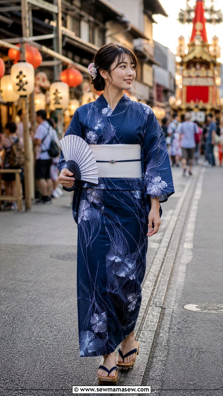 Kyoto Yukata With Geta Sandals - 30 Kyoto outfit ideas
