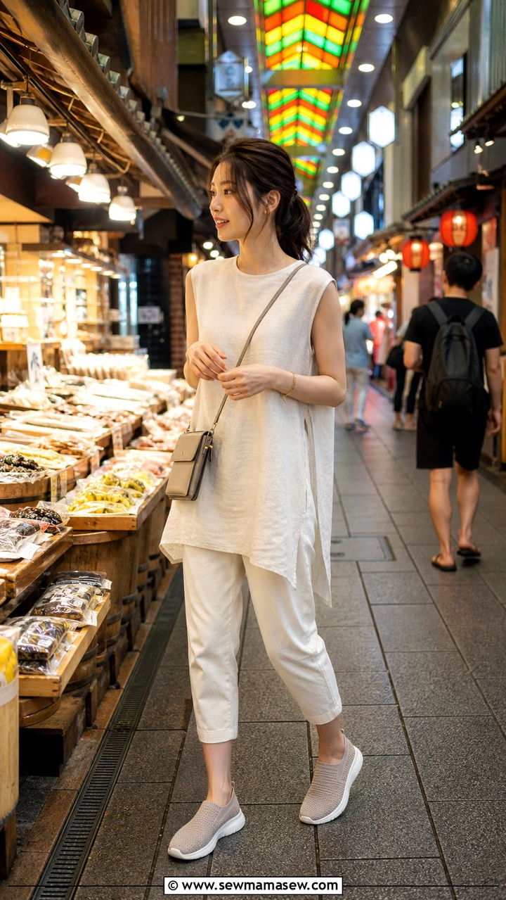 Kyoto market summer outfit - 40 What to wear in Kyoto