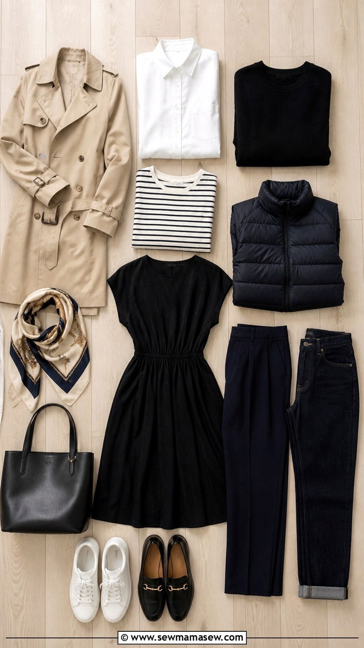 Kyoto multi day capsule wardrobe - 40 What to wear in Kyoto