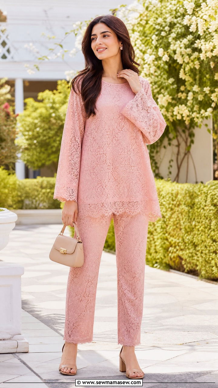 Lace Co Ord Set Outfit - 35 lace outfits ideas