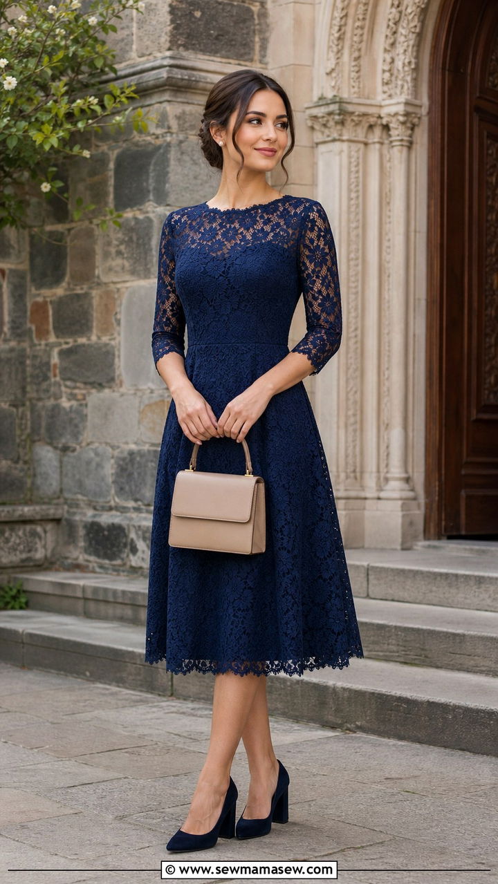 Lace Dress Wedding Guest - 40 what to wear to a wedding guest