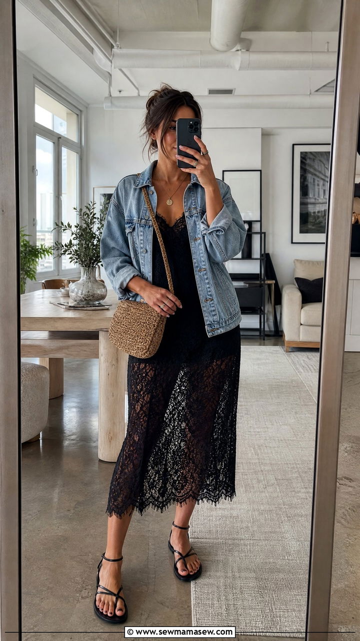 Lace Slip Dress Outfit - 20 Spring 2026 outfit trends