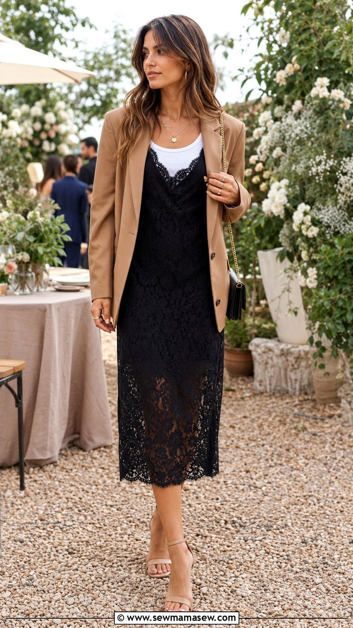 Lace Slip Dress Outfit - 20 2026 outfits inspo