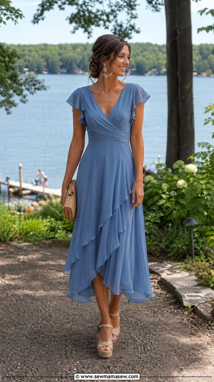 Lake Wedding Guest Outfit - 35 Destination wedding guest outfit ideas
