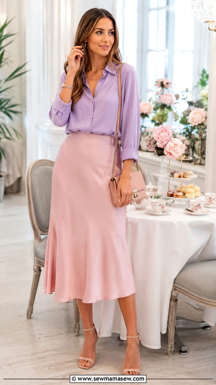 Lavender And Pink Pastel Outfit - 30 Spring lavender outfit ideas