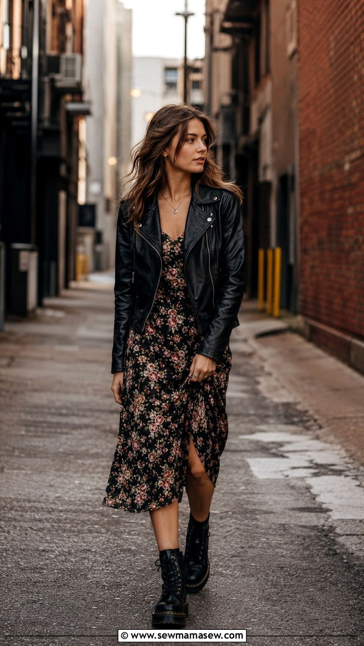 Leather Jacket Senior Picture Outfit - 30 Senior photo outfit ideas 2026