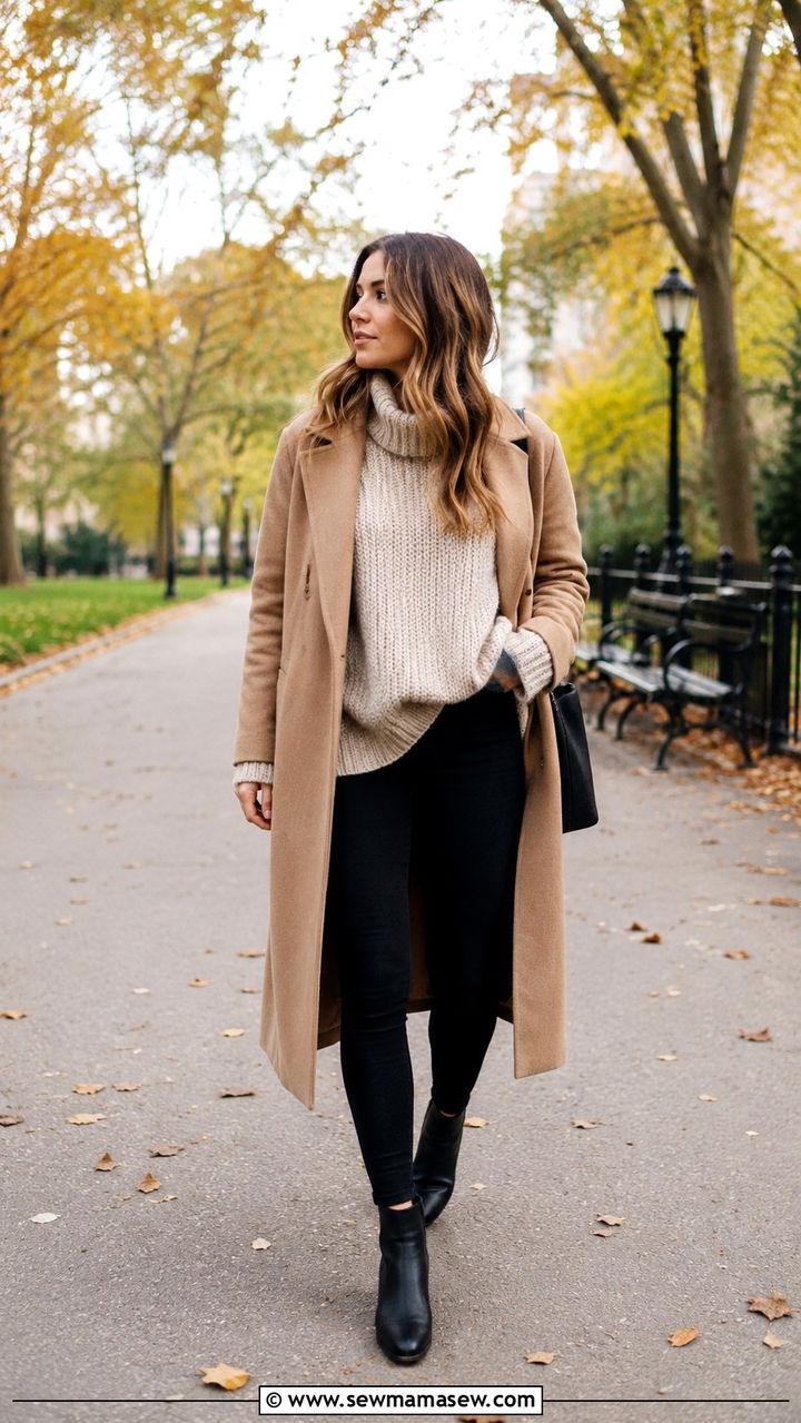 Leggings and oversized sweater outfit - 20 casual casual outfits