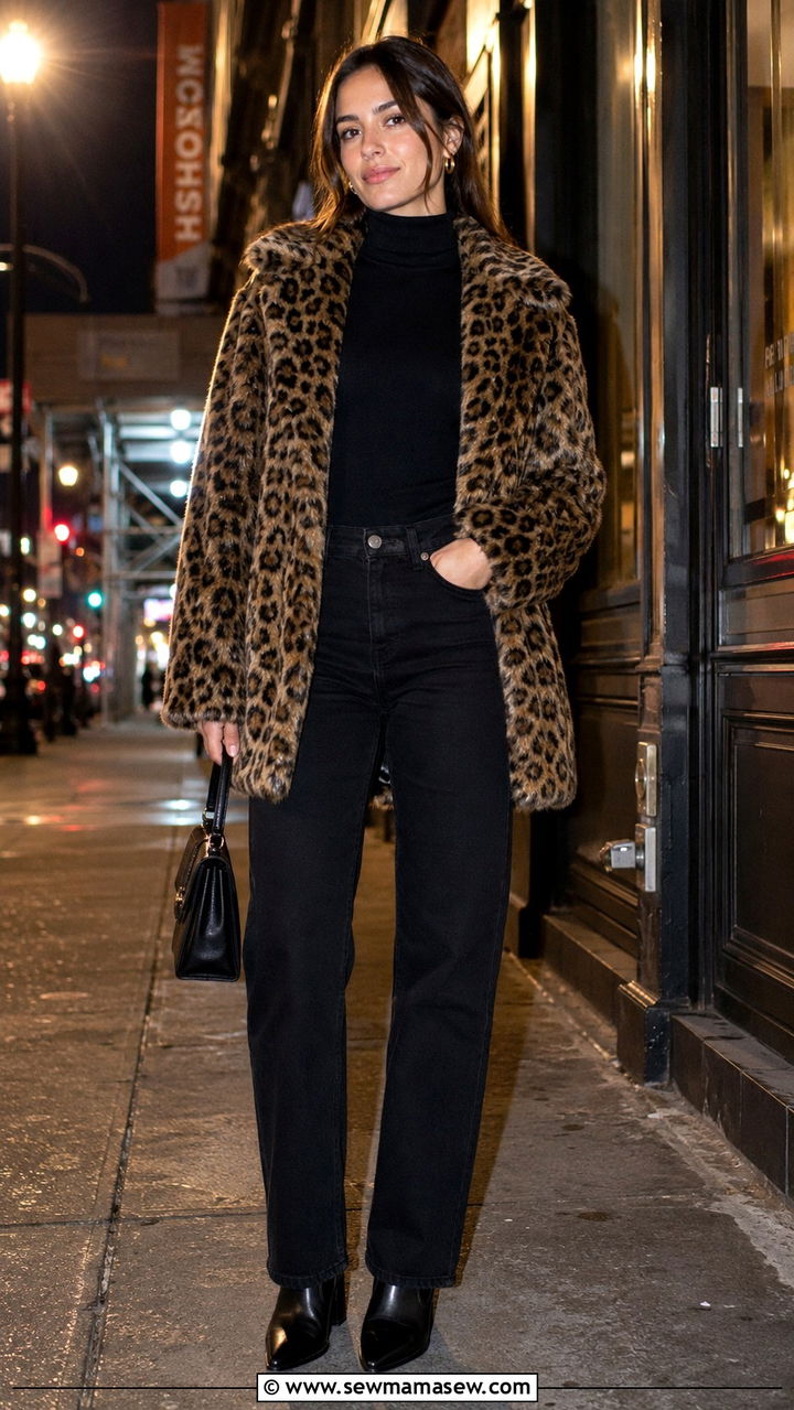 Leopard Print Coat Outfit Casual - 25 2026 fashion trends women casual