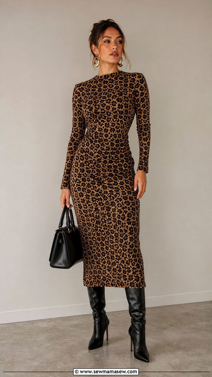 Leopard Print Head to Toe Outfit - 35 maximalist outfits