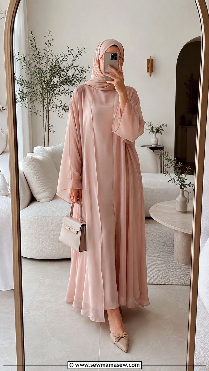 Lightweight Abaya Suhoor Outfit - 20 Suhoor outfit ideas