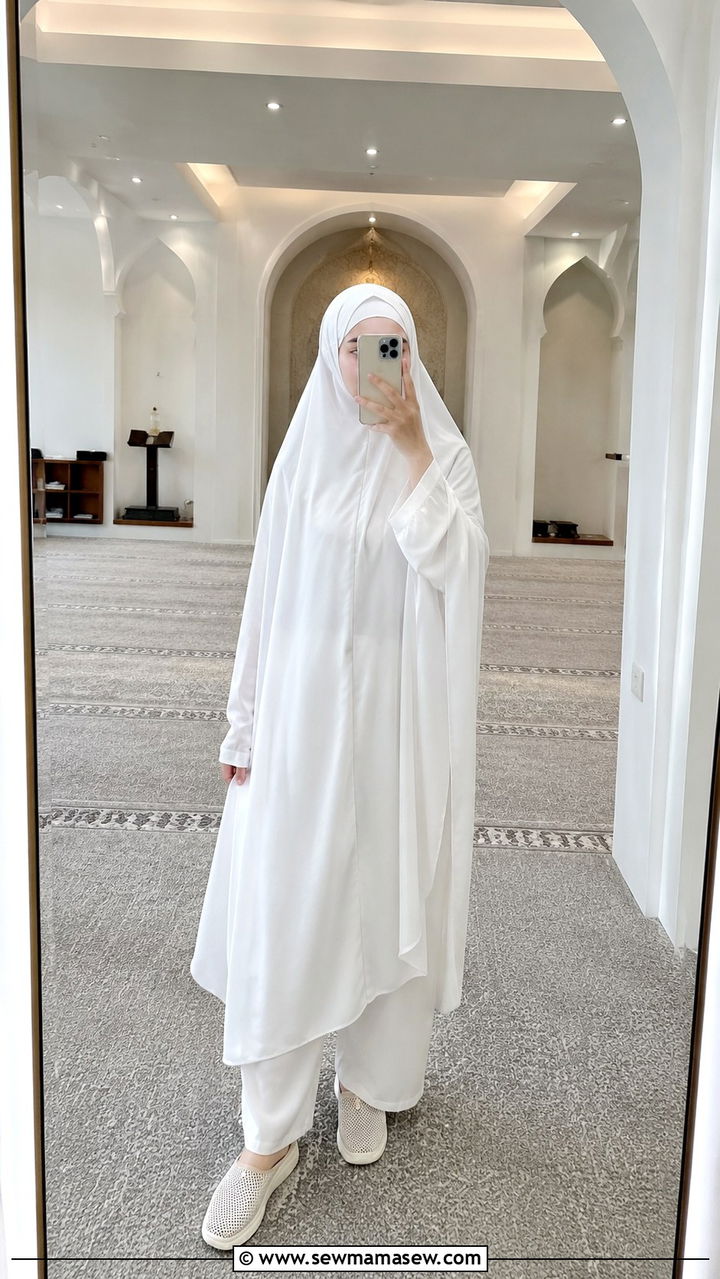 Lightweight Prayer Dress for Umrah - 30 Modest outfit ideas for Umrah