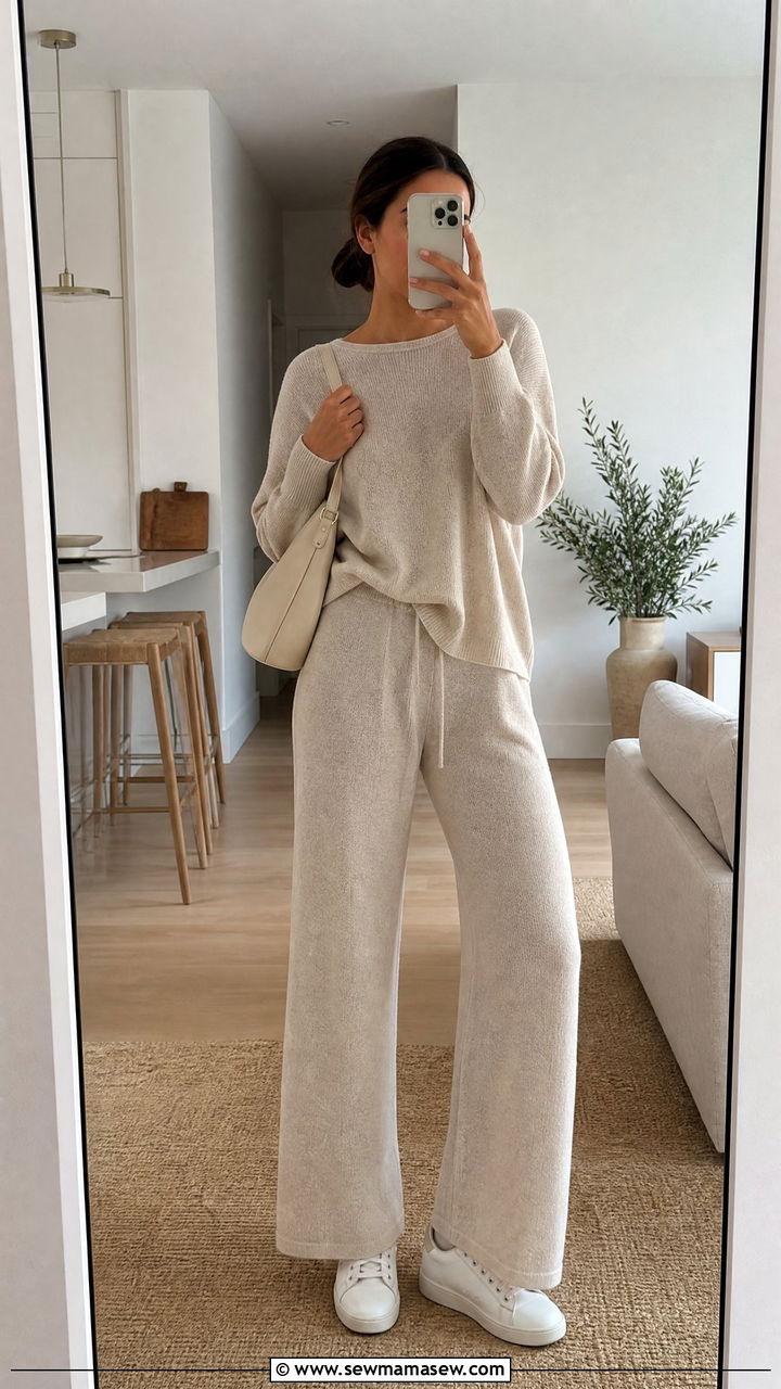Lightweight knit co ord set - 25 Izmir outfit ideas
