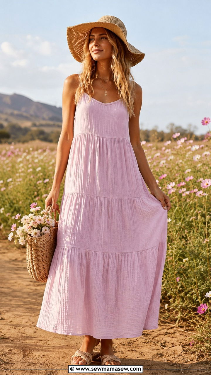 Linen Button Down and Bermuda Shorts - 30 Spring outfit ideas for new mom