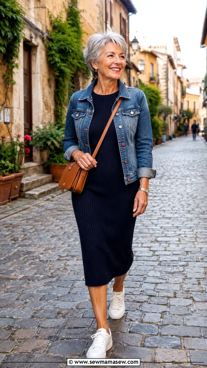 Linen Button Down and Wide Leg Pants Resort Look - 30 Travel outfit ideas for women over 60