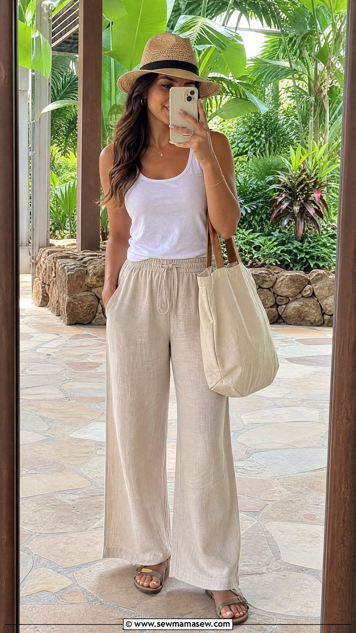 Linen Pants Outfit For Busch Gardens - 25 Busch Gardens outfit ideas