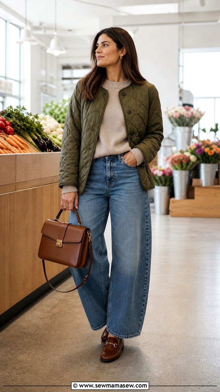 Linen button down with linen shorts and flat sandals - 40 What to wear in Boston