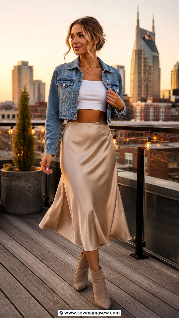 Linen shorts suit and strappy sandals - 40 What to wear in Nashville