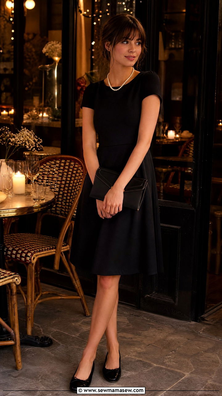 Little Black Dress French Date Outfit - 25 French girl outfit ideas for a date out