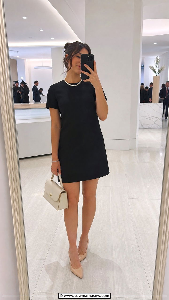 Little Black Dress Graduation Look - 25 graduation outfits Pinterest