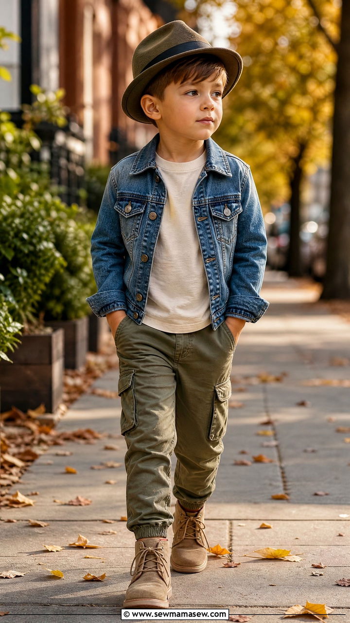Little Boy Denim Jacket Outfit - 25 Little boy outfit ideas